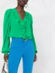 Pinko logo-buckle skinny jeans
