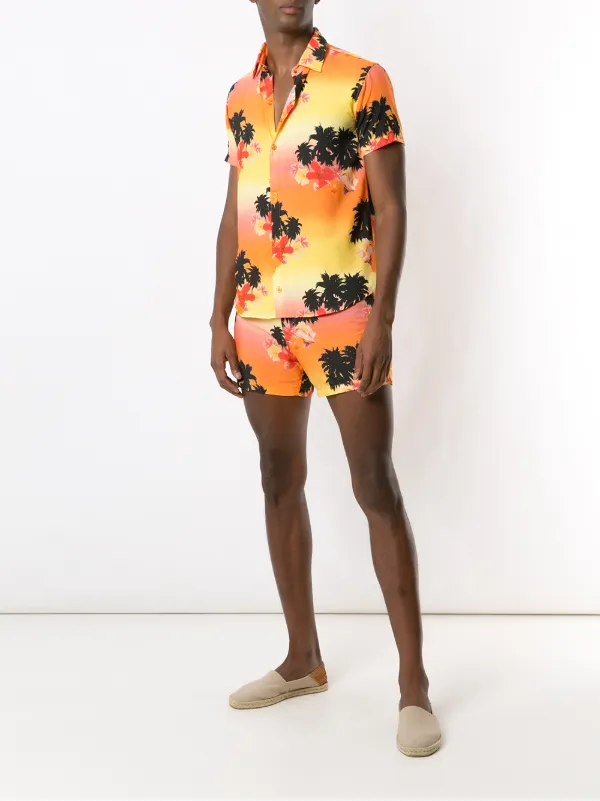 tropical short sleeve shirt