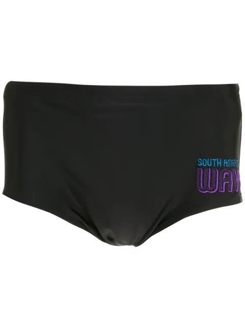 Amir Slama traje de baño bordado