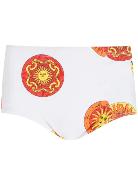 Amir Slama print Sol swimming trunks