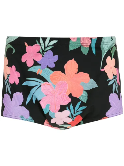 Amir Slama traje de baño con estampado de Hibiscus