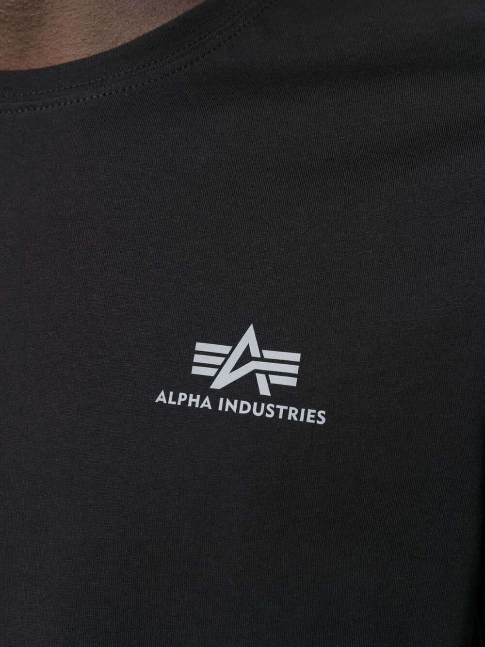 фото Alpha industries футболка с логотипом