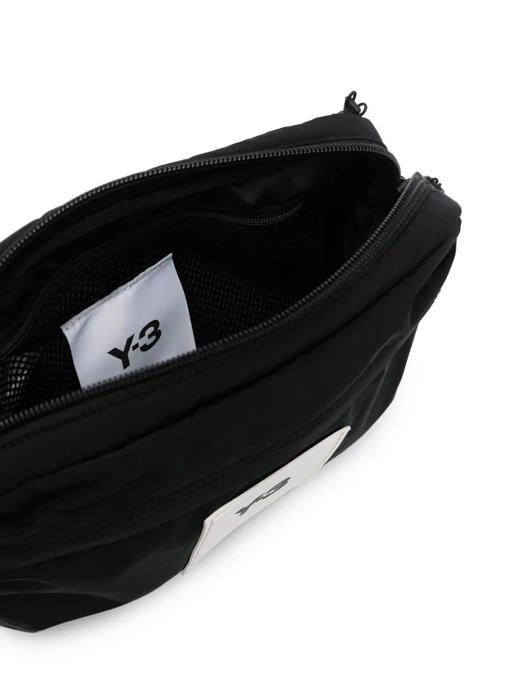 фото Y-3 поясная сумка с нашивкой-логотипом