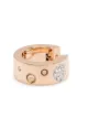 Roberto Coin 18kt rose gold diamond Pois Moi Luna earrings