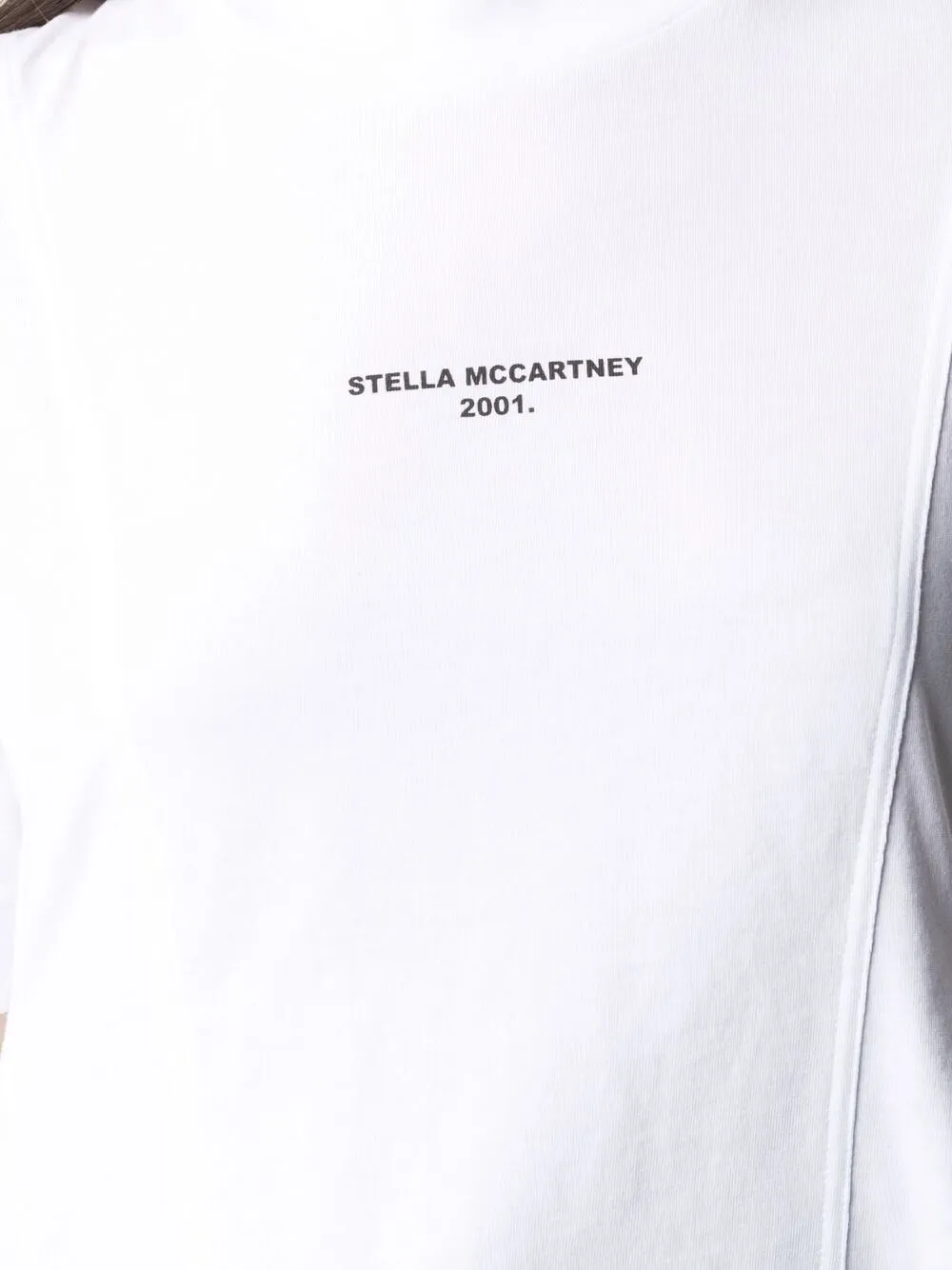 фото Stella mccartney расклешенная футболка с логотипом