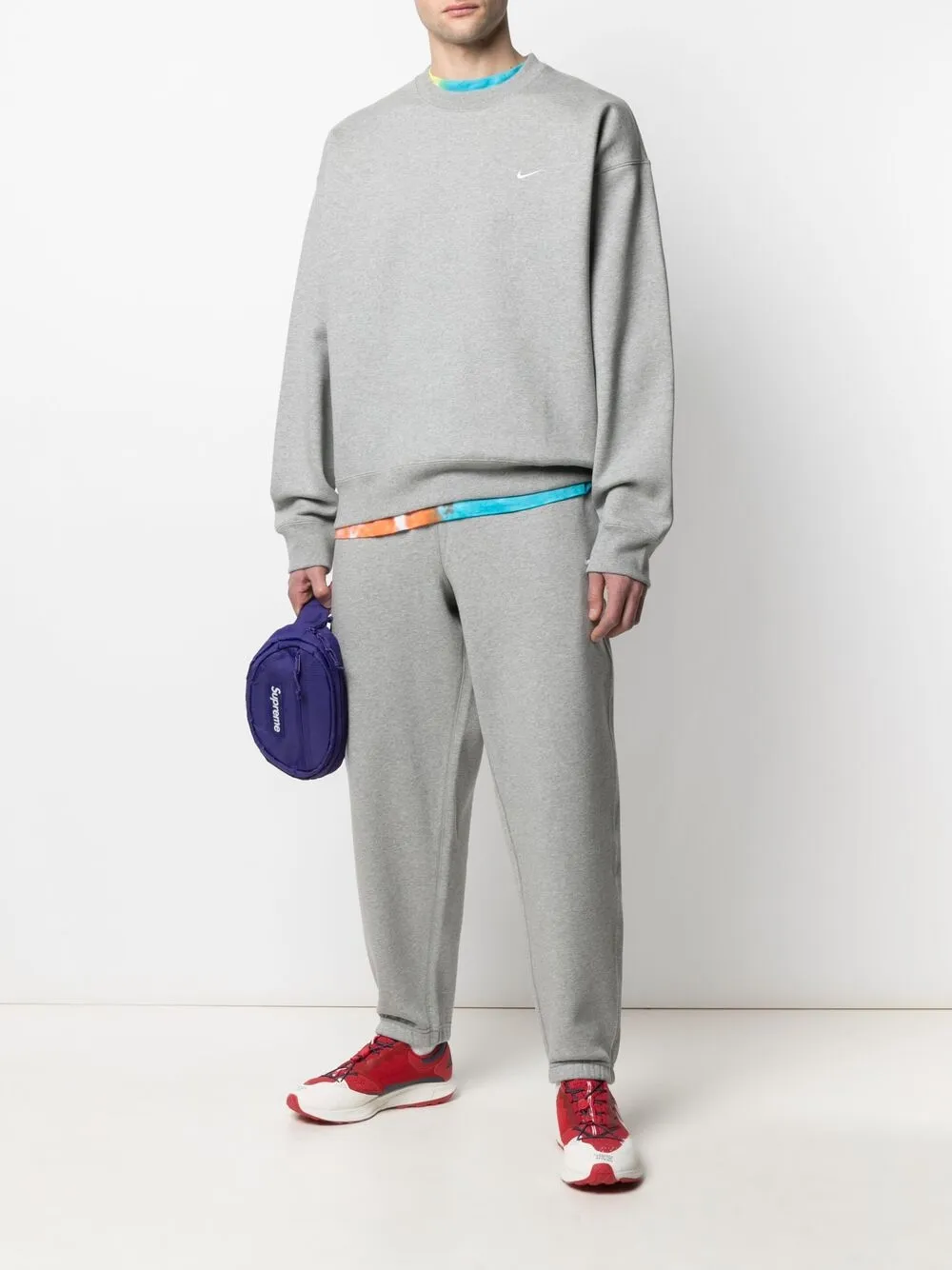 фото Nike спортивные брюки с логотипом swoosh