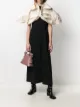 Imagem 2 de Comme Des Garçons Pelerine cropped de algodão com efeito encerado