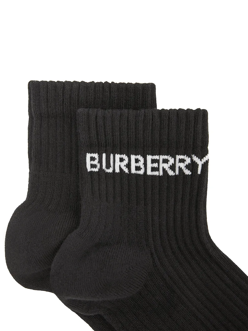 фото Burberry носки вязки интарсия с логотипом