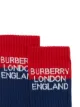 Imagen 2 de Burberry calcetines con logo en intarsia