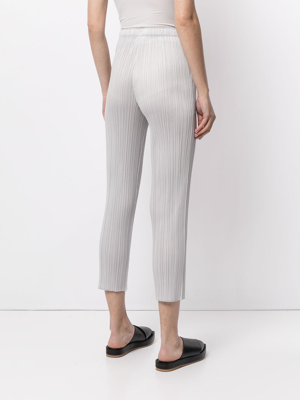 фото Pleats please issey miyake укороченные плиссированные брюки