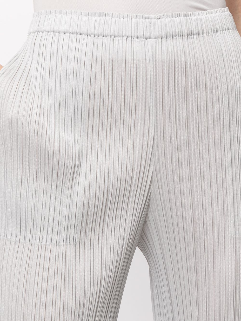 фото Pleats please issey miyake укороченные плиссированные брюки