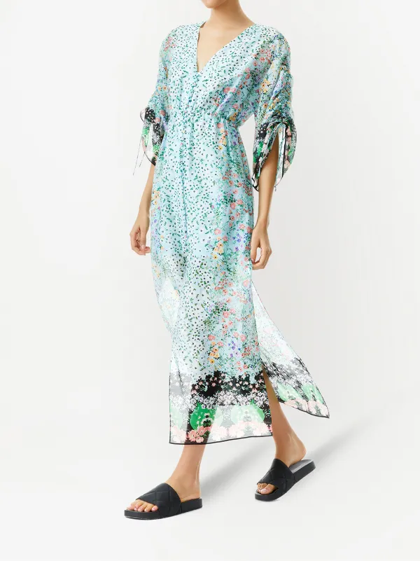 floral print kimono dress