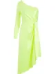 Image 1 of Alice+Olivia Dora one-shoulder asymmetrical dress