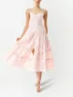 Image 2 of Alice+Olivia cut out-detail midi dress