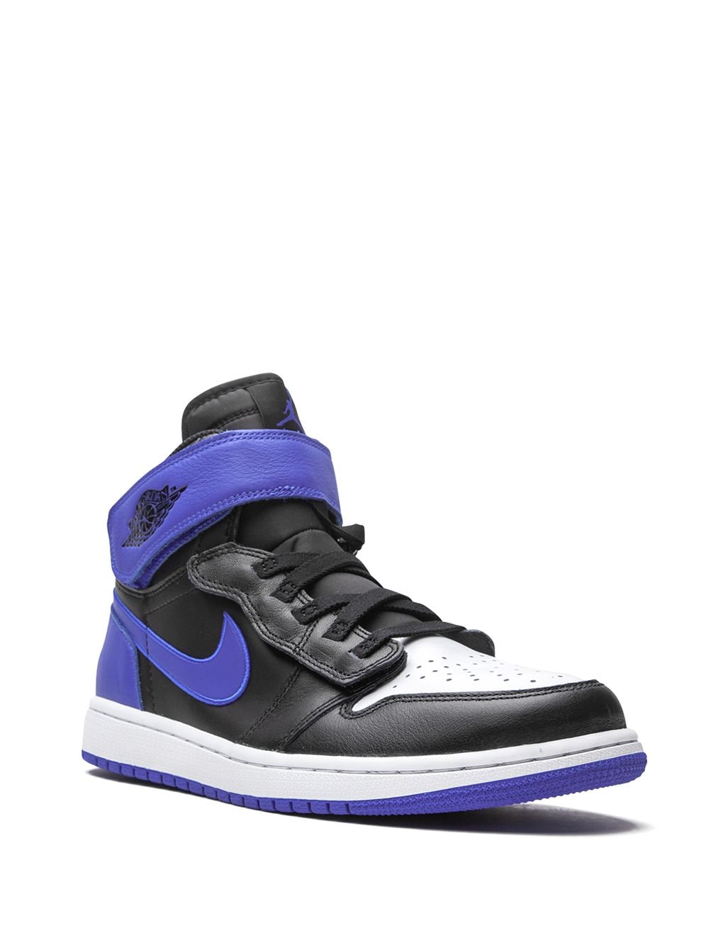 Shop Jordan Air  1 High Flyease "royal" Sneakers In Black