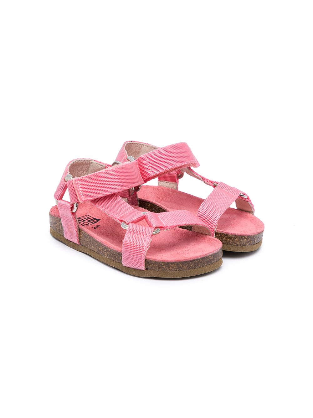 Bonton Open-toe Strappy Sandals In Rosa