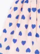 Bonton heart-print full skirt