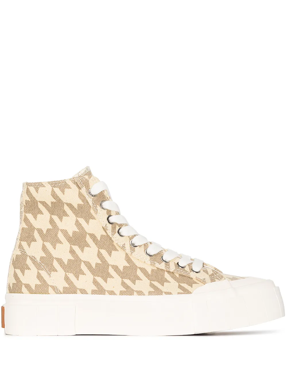 Good News высокие кеды Palm в ломаную клетку