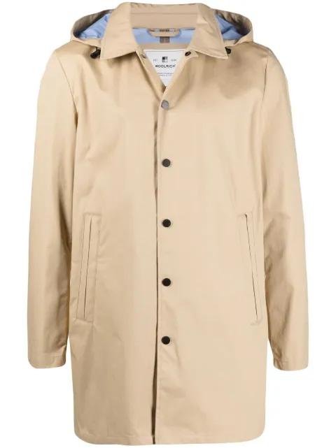Woolrich abrigo con botones de presión