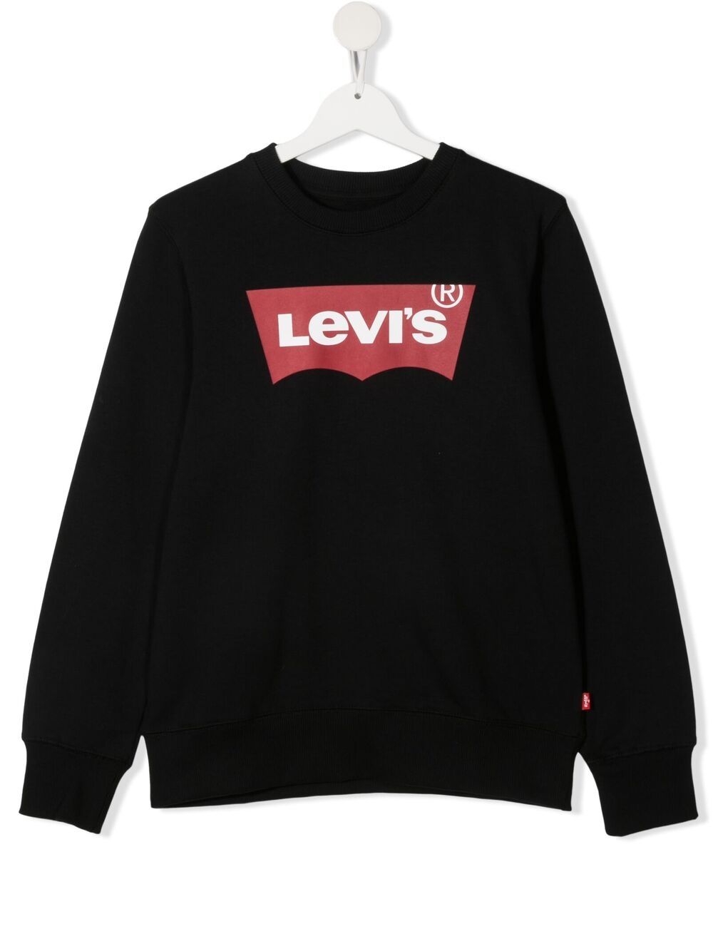 Shop Levi's Teen Logo-print Sweatshirt In Black