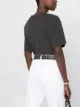 Nili Lotan Tomboy cropped herringbone-pattern trousers