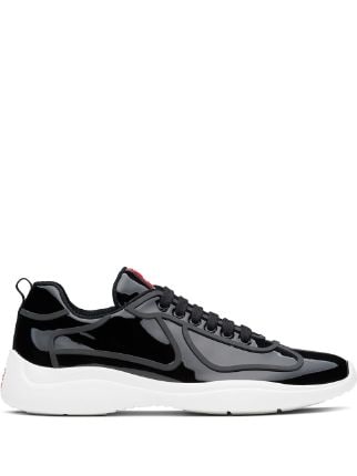 Shop Prada America's Cup sneakers with Express Delivery - FARFETCH