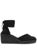 Castañer wedge heel espadrilles - Black