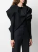 Comme Des Garçons cropped cape jacket