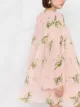 RED Valentino point d'esprit floral mini dress