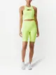 Alice+Olivia Floria cut-out cropped tank