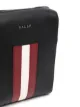 Bally striped leather messenger bag