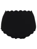 Marysia Santa Monica scalloped bikini bottoms - Black
