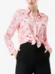 Alice+Olivia Willa flamingo-print shirt