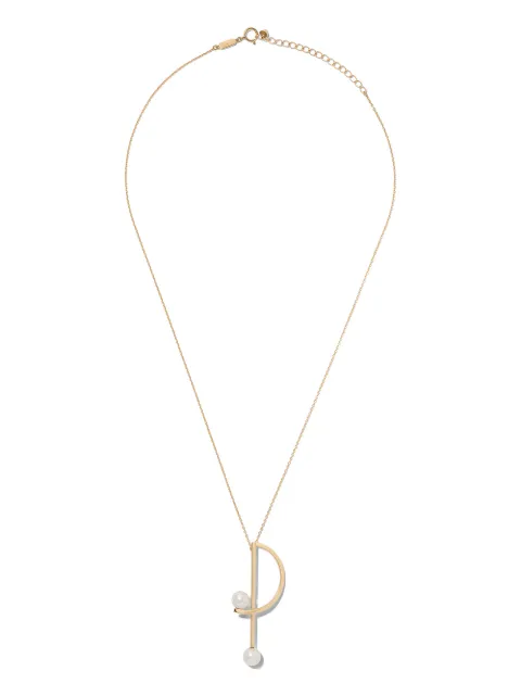 TASAKI 18kt yellow gold Collection Line Kinetic pearl necklace