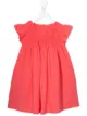 Image 1 of Bonton smocked dobby-weave dress