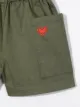 Bonton gathered cargo shorts
