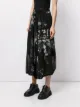 Y's abstract-print skirt