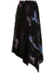 Image 1 of Y's abstract-print asymmetric skirt