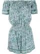 Image 1 of Poupette St Barth floral short-sleeve playsuit