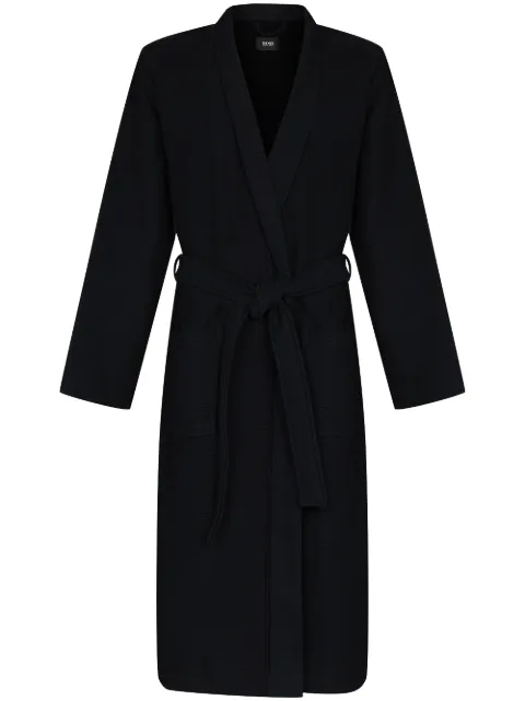 hugo boss waffle robe