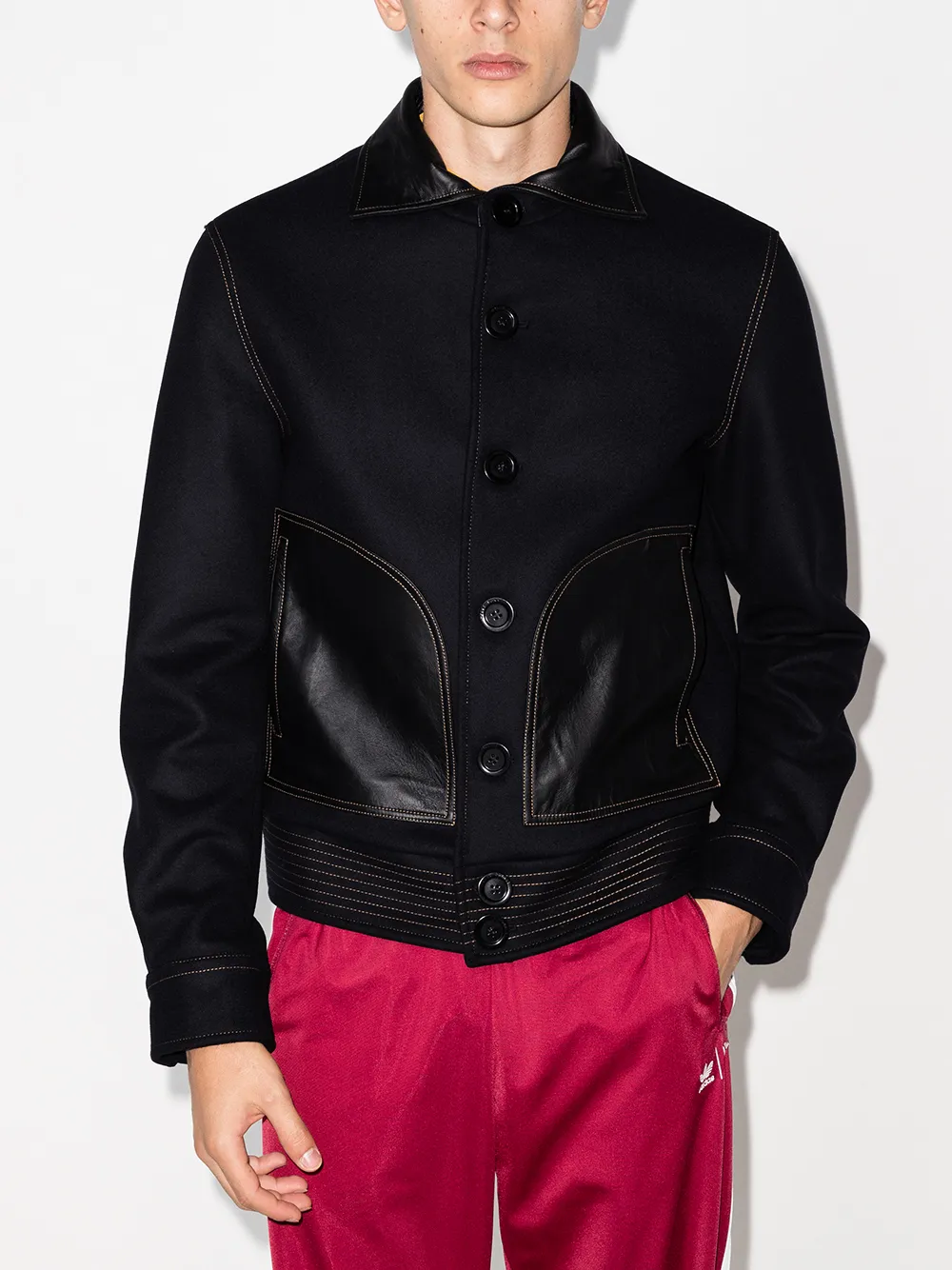 Wales Bonner Brixton Varsity Jacket - Farfetch