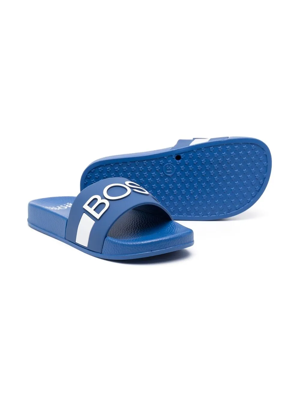фото Boss kidswear шлепанцы с логотипом