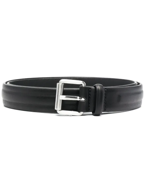 armani belt white