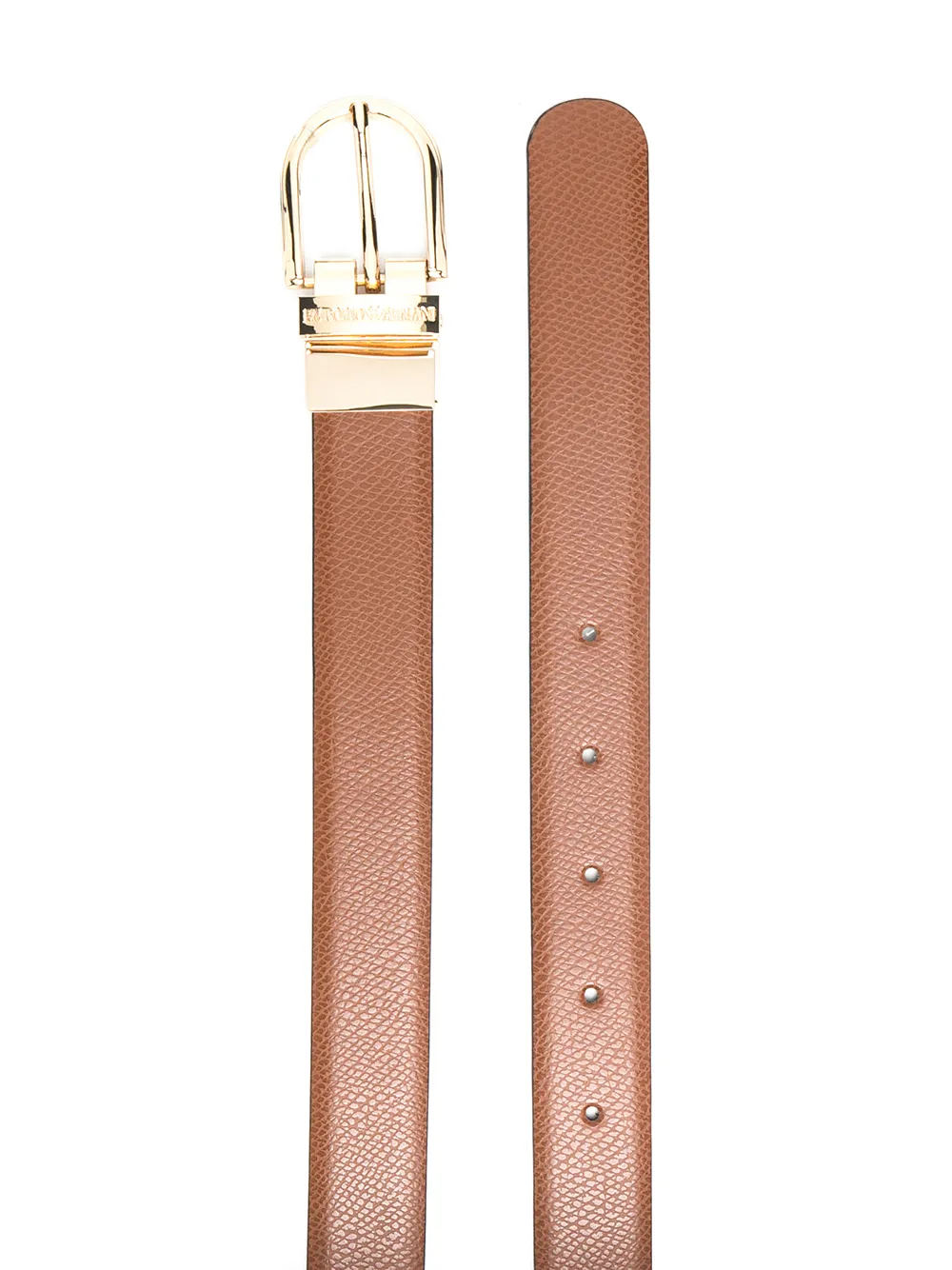 фото Emporio armani ремень с гравированным логотипом