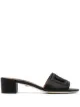 Image 1 of Dolce & Gabbana logo-embossed mule sandals