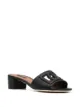 Image 2 of Dolce & Gabbana logo-embossed mule sandals