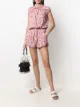 Image 2 of Poupette St Barth floral shirt playsuit