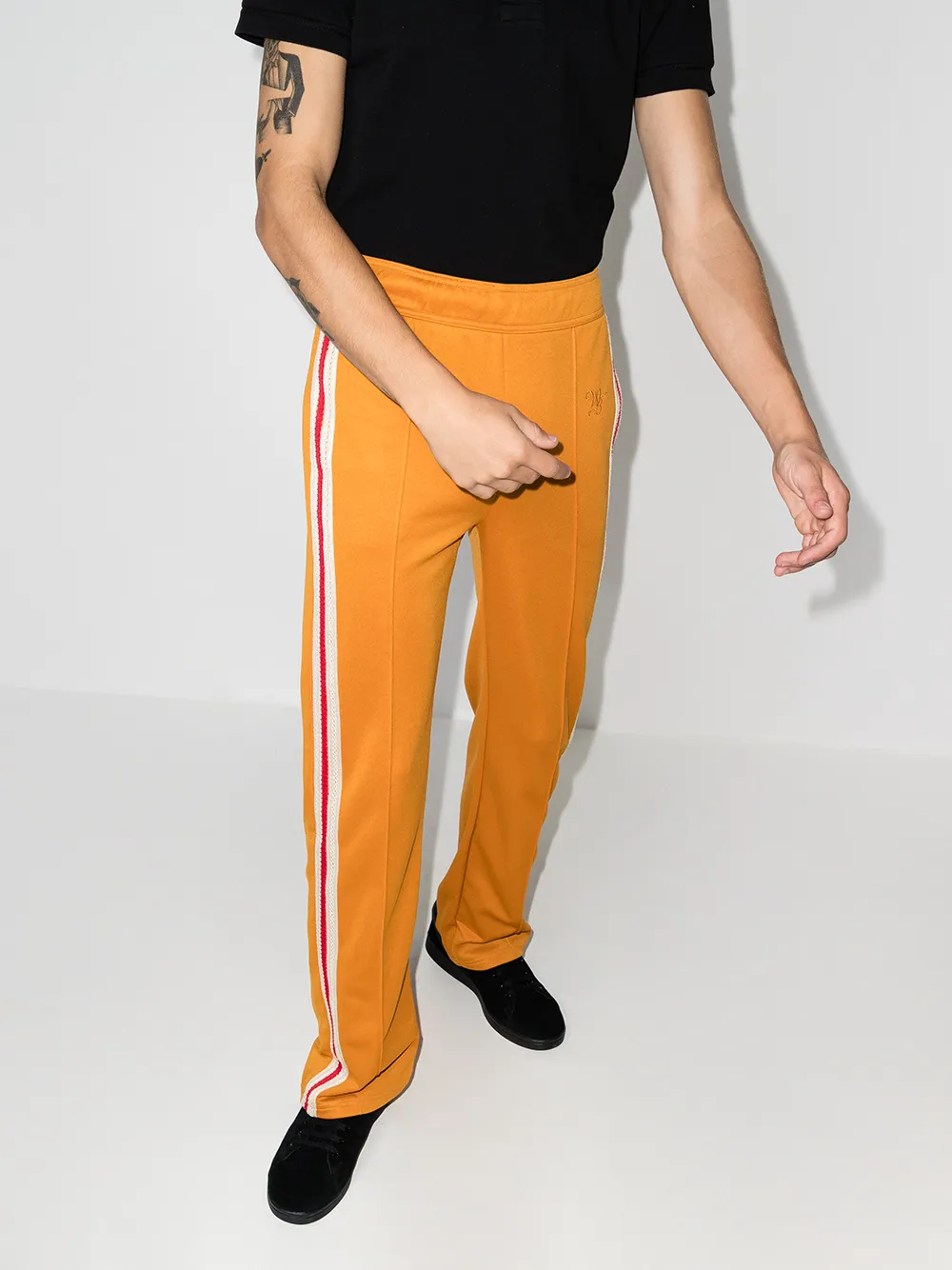 Image 2 of Wales Bonner Sunlight straight-leg track pants