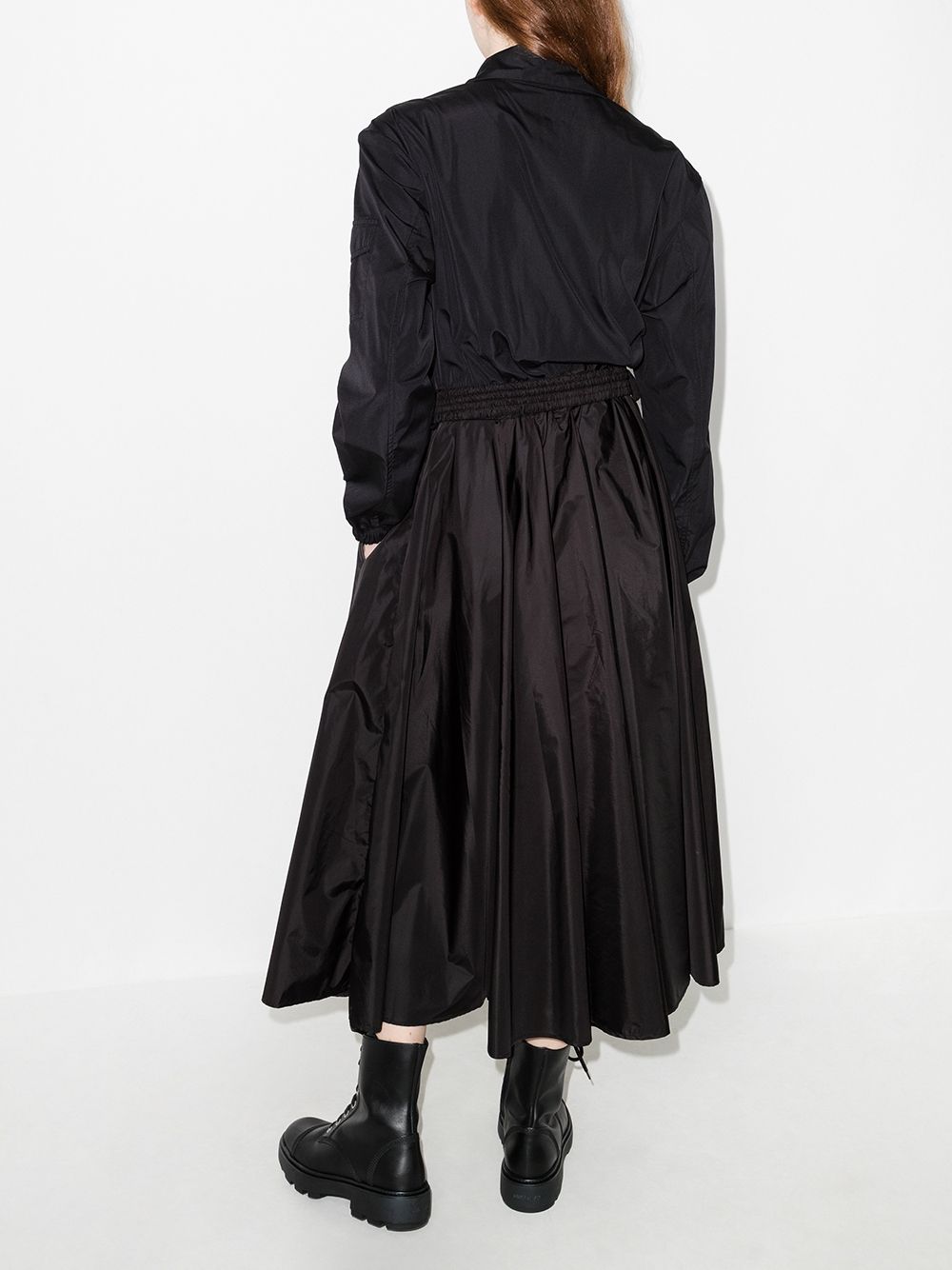 фото Moncler платье макси с поясом