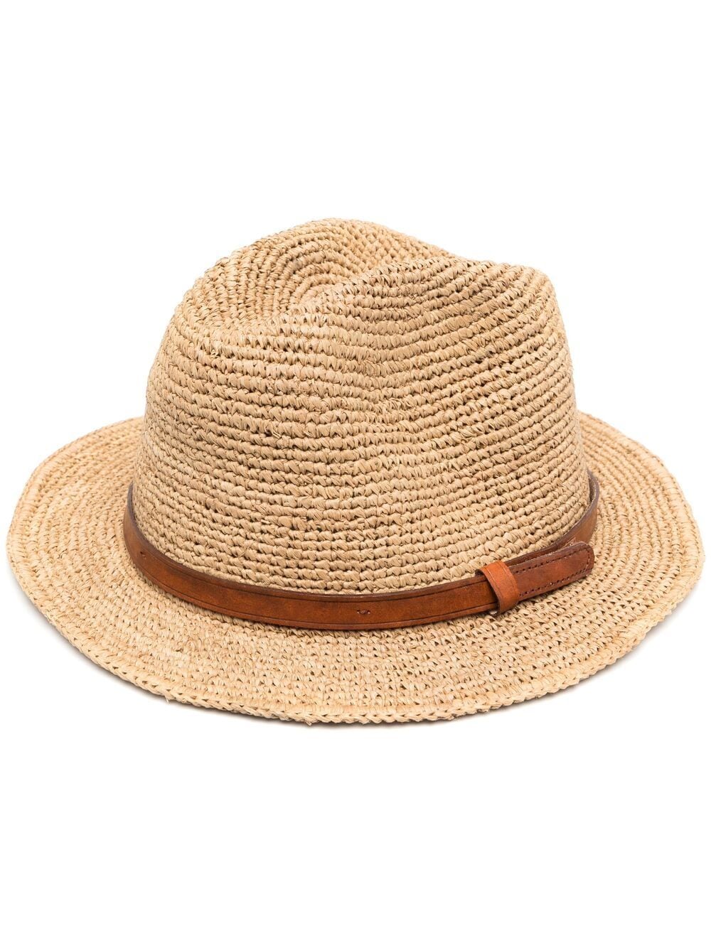 Ibeliv Lubeman Woven Straw Hat In Brown